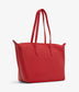 ABBI Vegan Tote Bag - Loom | Color: Red - variant::pomegranate