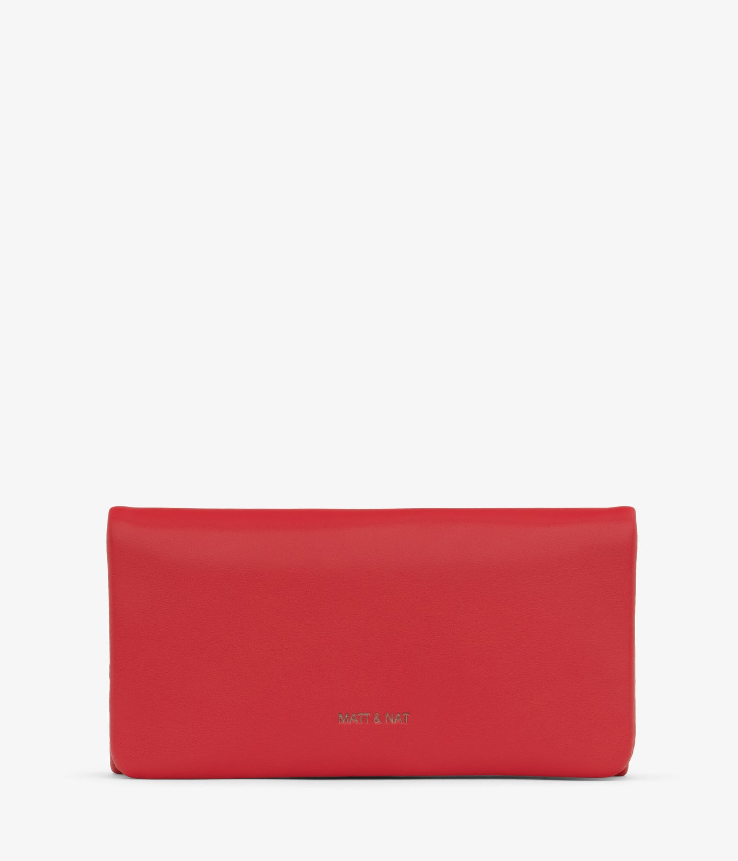 VERSO Vegan Wallet - Loom | Color: Red - variant::pomegranate