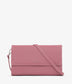 DREWLG Large Vegan Crossbody Bag - Vintage | Color: Pink - variant::berry