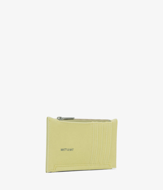 JESSE Slim Vegan Wallet - Vintage | Color: Green - variant::cactus