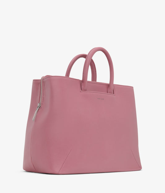 KINTLA Vegan Satchel - Vintage | Color: Pink - variant::berry