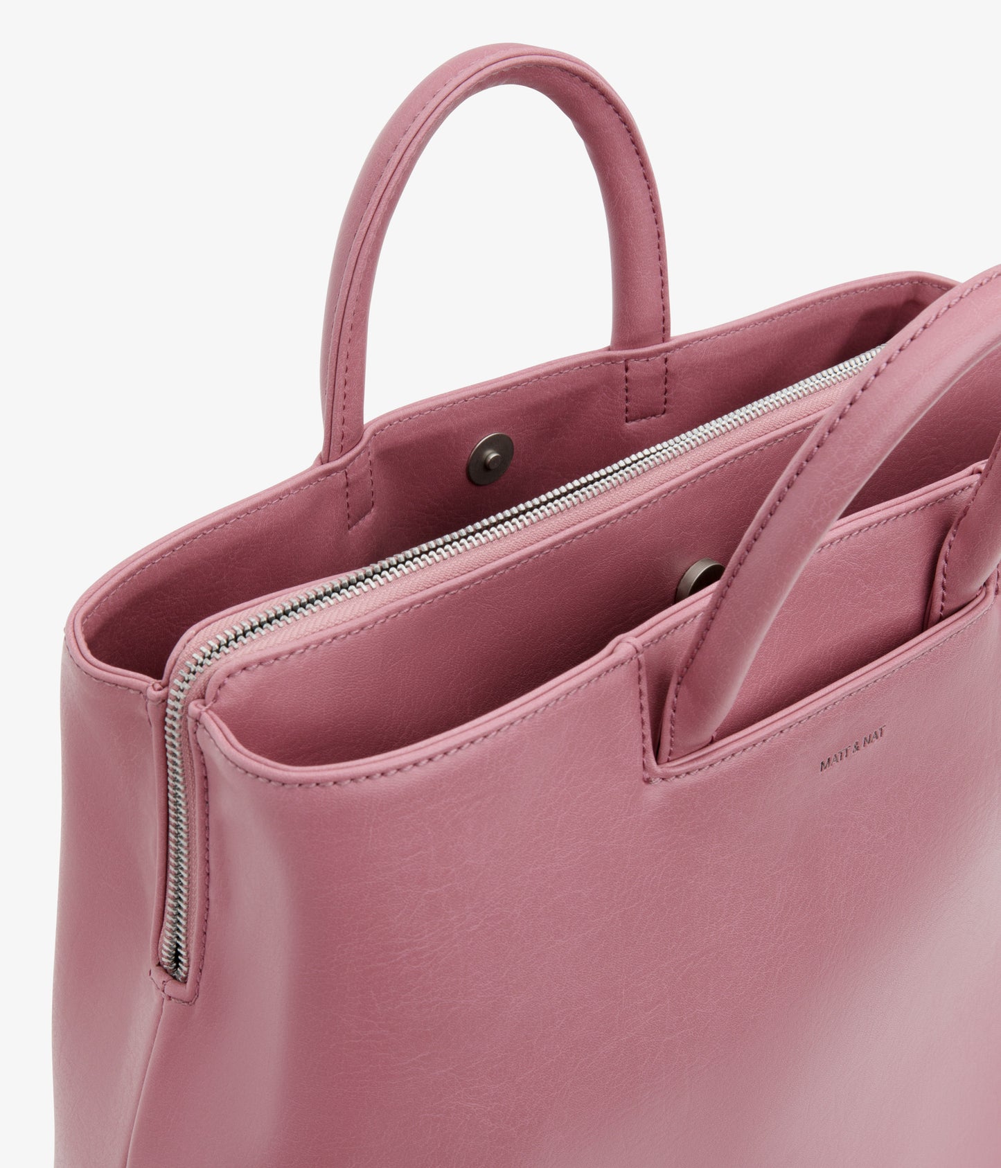 KINTLA Vegan Satchel - Vintage | Color: Pink - variant::berry