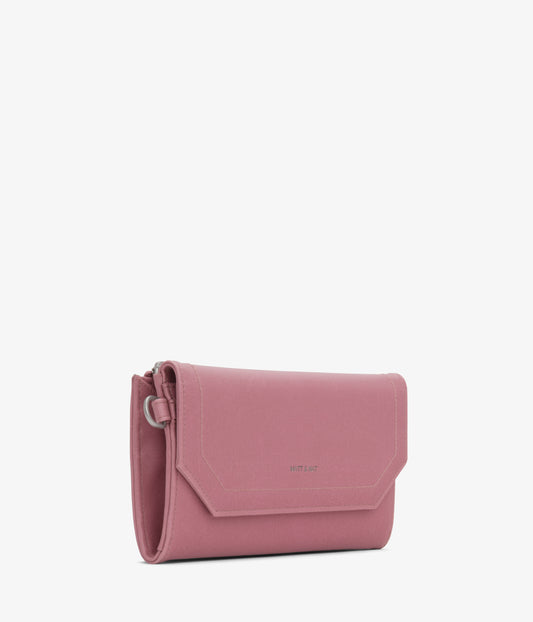 MION Vegan Wristlet Wallet - Vintage | Color: Pink - variant::berry