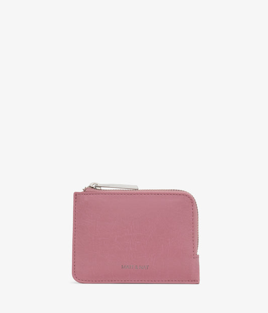 SEVASM Small Vegan Wallet - Vintage | Color: Pink - variant::berry