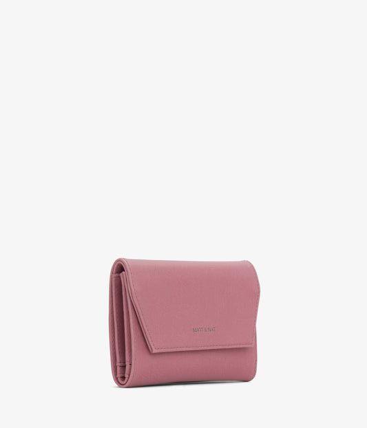 VERASM Small Vegan Wallet - Vintage | Color: Pink - variant::berry