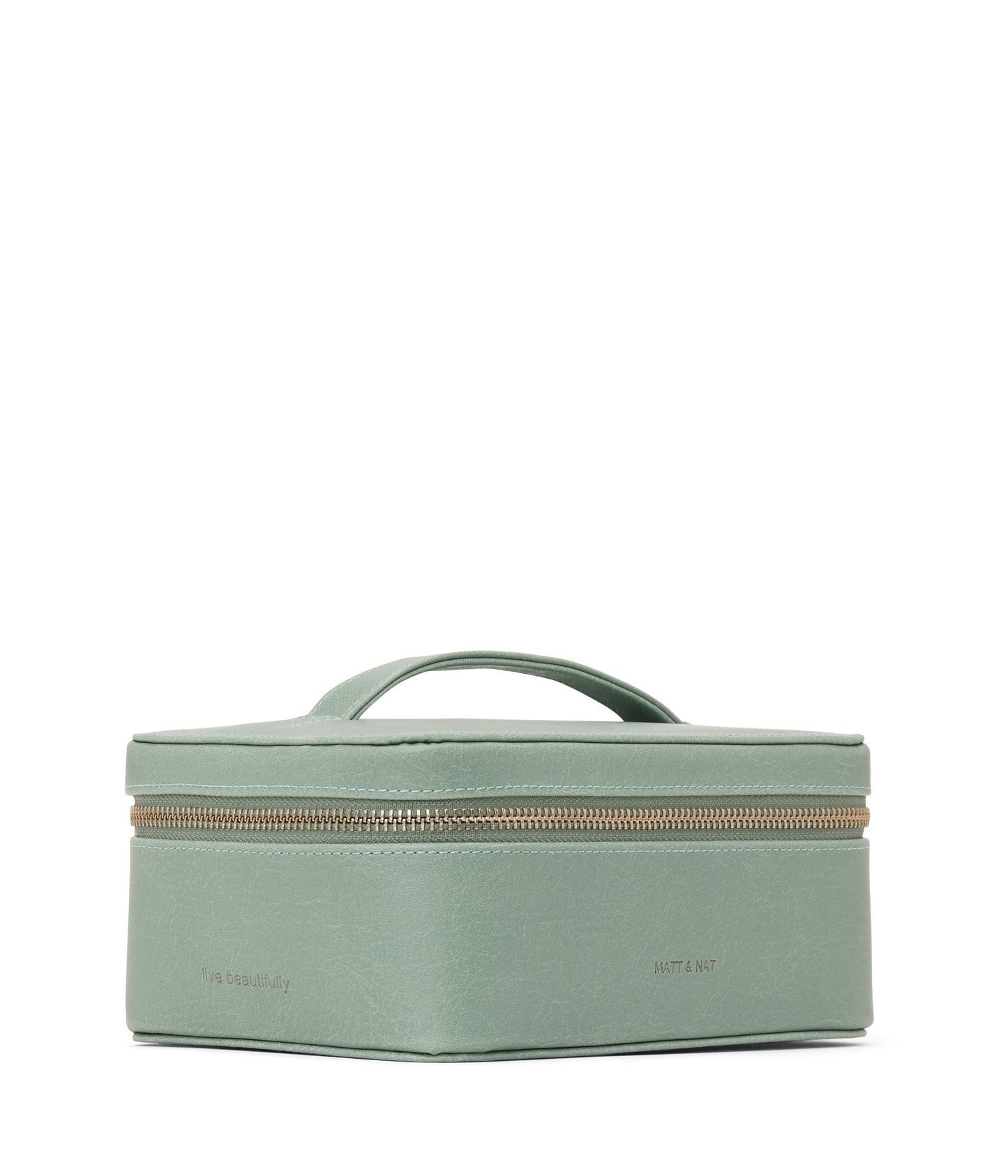 JULE Vegan Vanity Case - Vintage | Color: Jade- variant::Jade