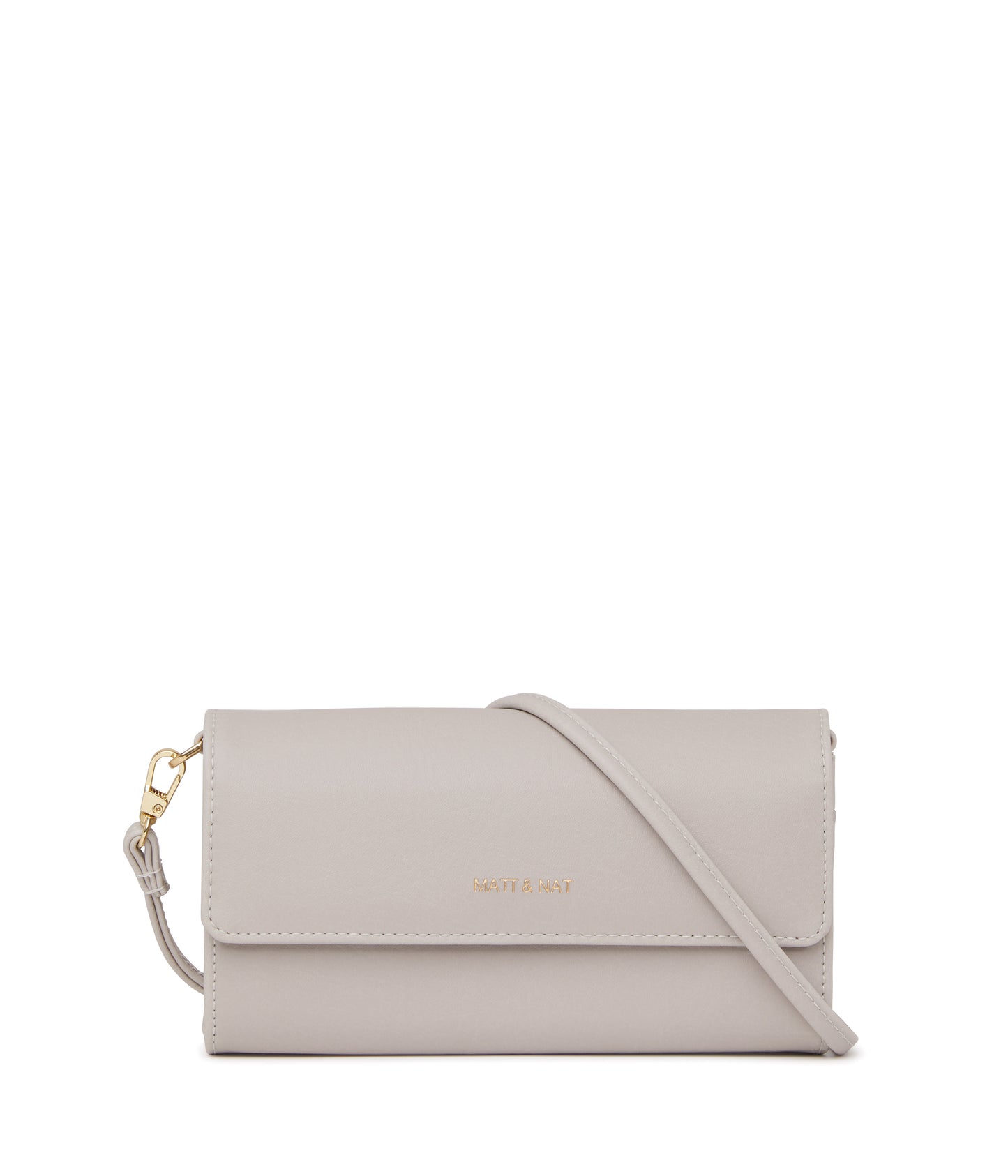 DREWMED Vegan Crossbody Bag - Vintage | Color: Grey - variant::pearl