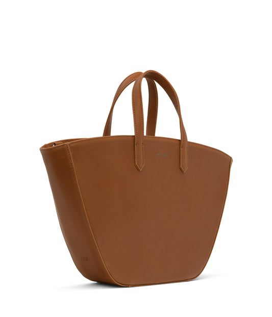 LEEF Vegan Tote Bag - Vintage | Color: Brown - variant::chilim