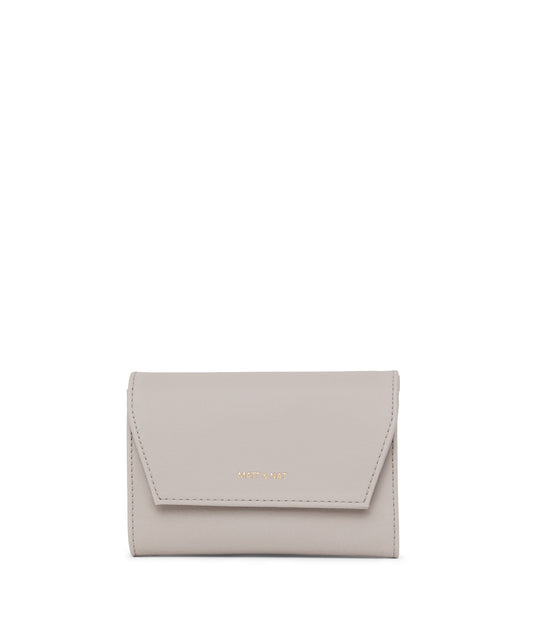 VERASM Small Vegan Wallet - Vintage | Color: Grey - variant::pearl