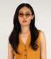 EDDON Small Round Sunglasses | Color: Tan - variant::khaki