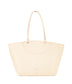 ALLIE Large Vegan Tote Bag - Arbor | Color: White, Beige - variant::macadamia