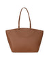 ALLIE Large Vegan Tote Bag - Arbor | Color: Brown - variant::pecan