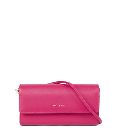 DREW MED Vegan Crossbody Bag - Arbor | Color: Pink - variant::dragonfruit