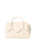 GABBY Vegan Satchel - Arbor | Color: White, Beige - variant::macadamia