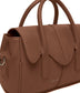 GABBY Vegan Satchel - Arbor | Color: Brown - variant::pecan