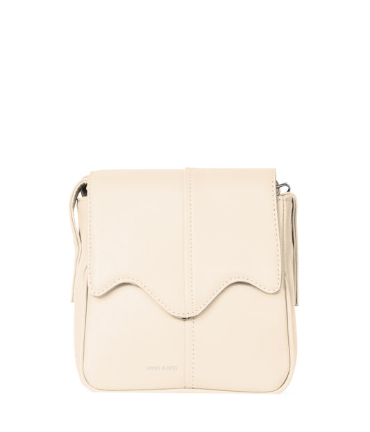 GALA Vegan Crossbody Bag - Arbor | Color: White, Beige - variant::macadamia