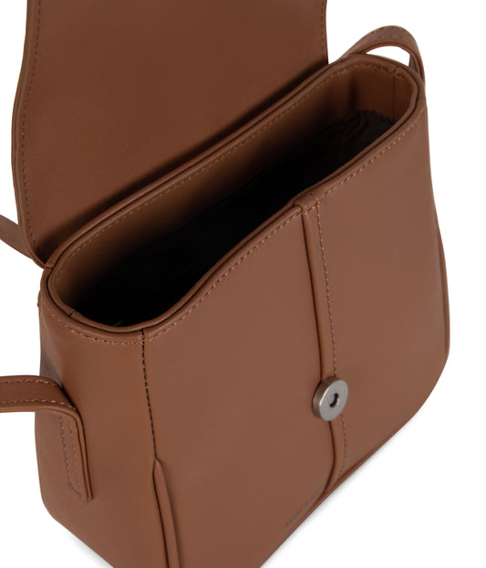 GALA Vegan Crossbody Bag - Arbor | Color: Brown - variant::pecan