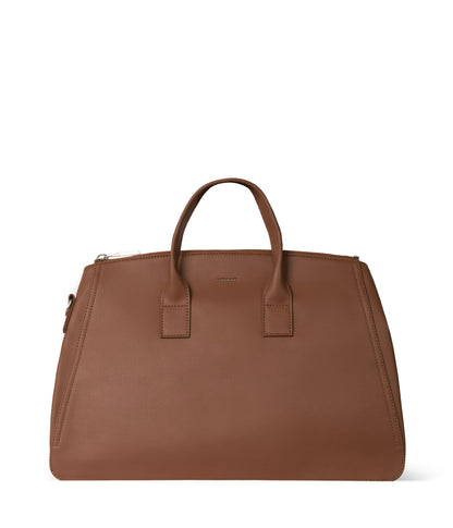 GIGI Vegan Weekender Bag - Arbor | Color: Brown - variant::pecan