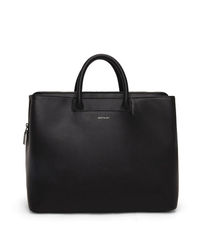 KINTLA Vegan Satchel - Arbor | Color: Black - variant::black