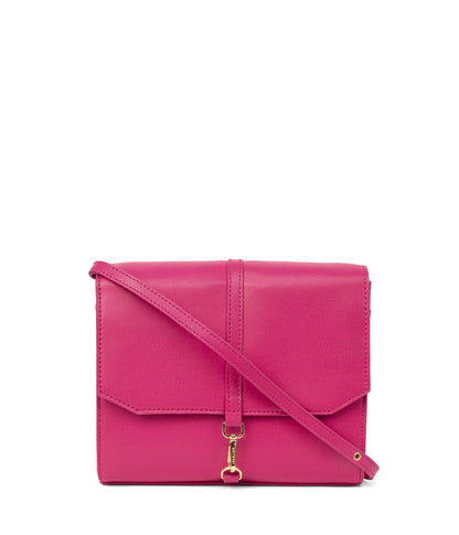 LAUREN Vegan Crossbody Bag - Arbor | Color: Pink - variant::dragonfruit