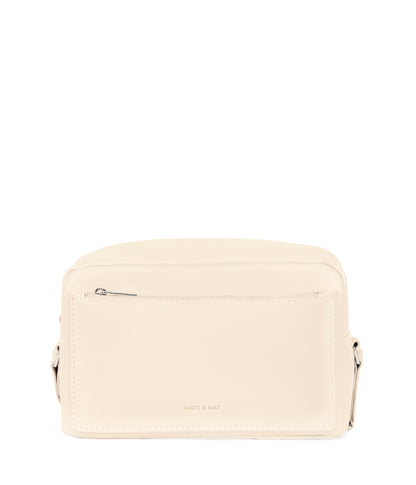 PAIGE Vegan Crossbody Bag - Arbor | Color: White, Beige - variant::macadamia