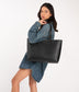 EMEL Vegan Tote Bag - Arbor | Color: Black - variant::black