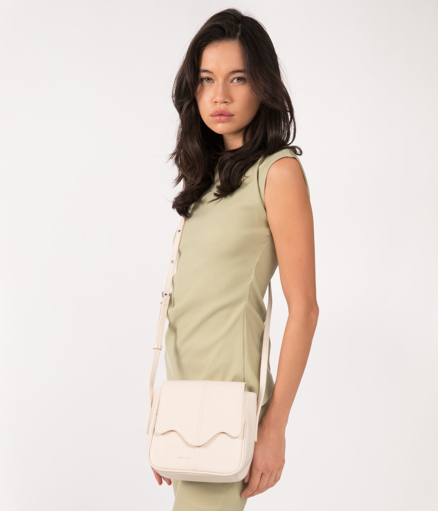 GALA Vegan Crossbody Bag - Arbor | Color: Green - variant::martini