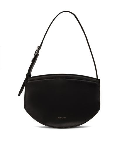 JENINE Vegan Shoulder Bag - Arbor | Color: Black - variant::black