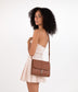 LAUREN Vegan Crossbody Bag - Arbor | Color: Brown - variant::pecan