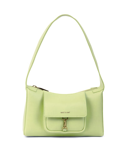 LOTI Vegan Shoulder Bag - Arbor | Color: Green - variant::martini