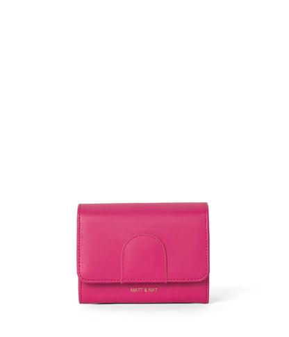 MELLOWSM Vegan Wallet - Arbor | Color: Pink - variant::dragonfruit