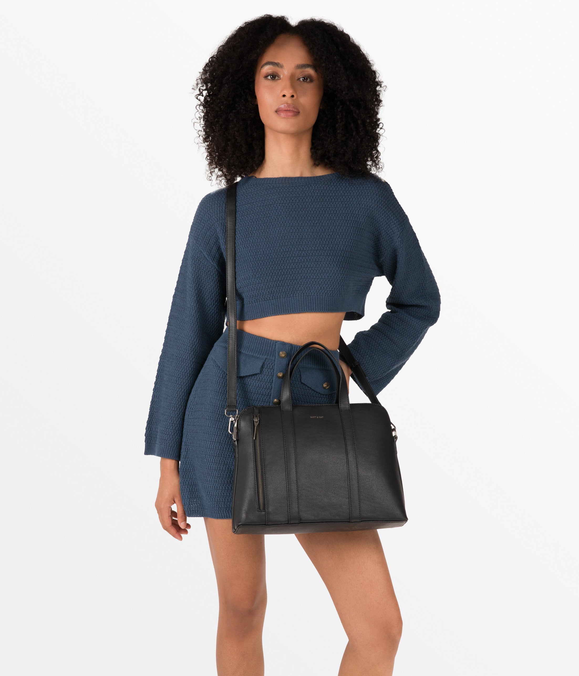SONA Vegan Satchel Briefcase - Arbor | Matt & Nat Canada