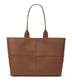 TRISTAN Vegan Tote Bag - Arbor | Color: Brown - variant::pecan