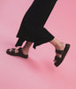 AIKO Women’s Vegan Sandals | Color: Black - variant::black