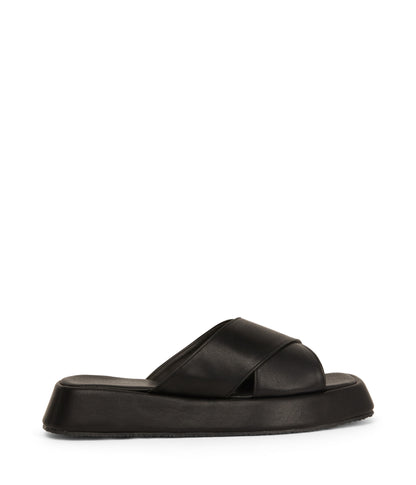 VOLLER Women’s Vegan Sandals | Color: Black - variant::black