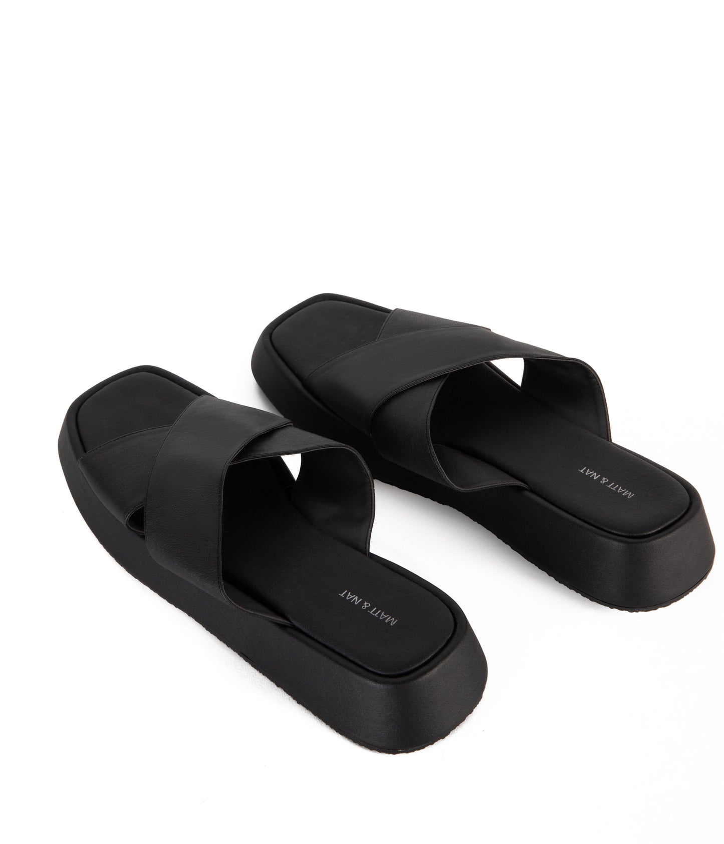 VOLLER Women’s Vegan Sandals | Color: Black - variant::black