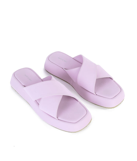 VOLLER Women’s Vegan Sandals| Color: Purple - variant::lilac