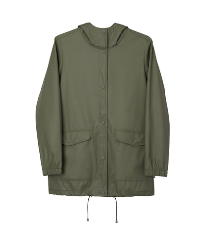 DEMEE Women’s Rain Jacket | Color: Green - variant::olive