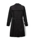 EZRA Vegan Trench Coat | Color: Black - variant::black