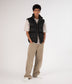 RHETT Men's Vegan Puffer Vest | Color: Black - variant::black