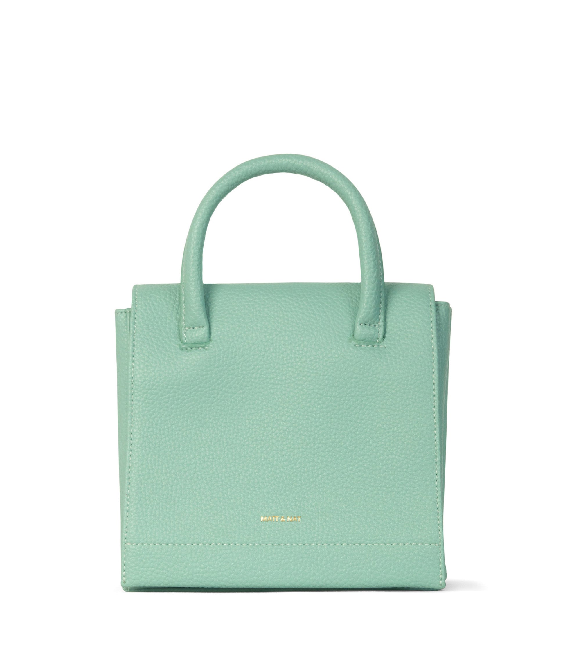 ADELSM Small Vegan Satchel - Purity | Color: Green - variant::paradise