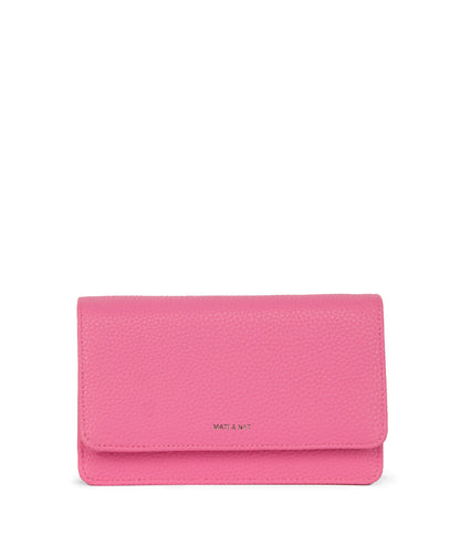 BEE Vegan Crossbody Bag - Purity | Color: Pink - variant::rosebud