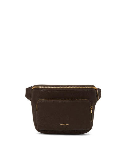 KORA Vegan Belt Bag - Purity | Color: Brown - variant::truffle