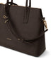 NEVADA Vegan Satchel - Purity | Color: Brown - variant::truffle