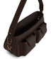 NOON Vegan Crossbody Bag - Purity | Color: Brown - variant::truffle