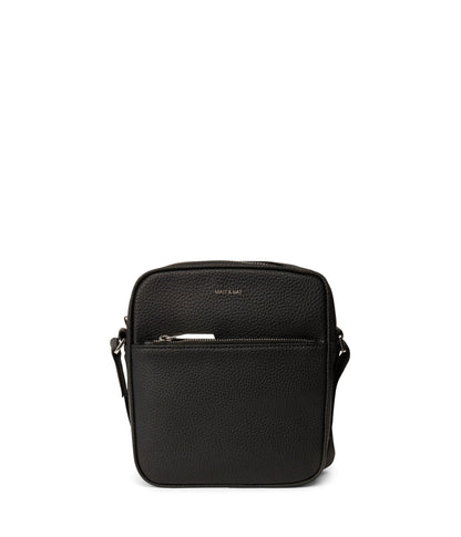 COENMINI Small Vegan Crossbody Bag - Purity | Color: Black - variant::black