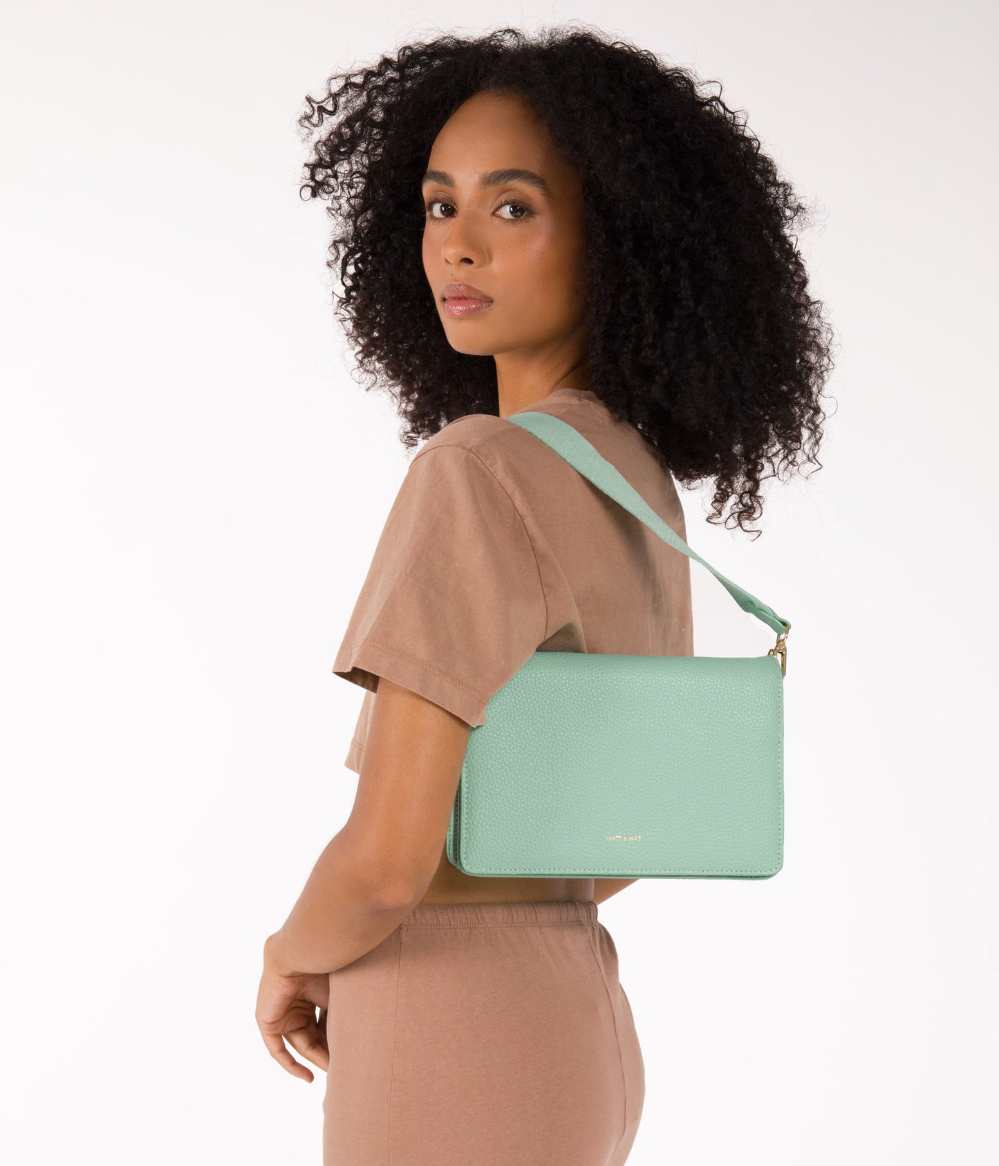 FRANCA Vegan Crossbody Bag - Purity | Color: Pink - variant::doll