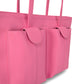 JOS Vegan Tote Bag - Purity | Color: Pink - variant::rosebud