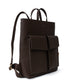 MYRON Vegan Backpack - Purity | Color: Brown - variant::truffle