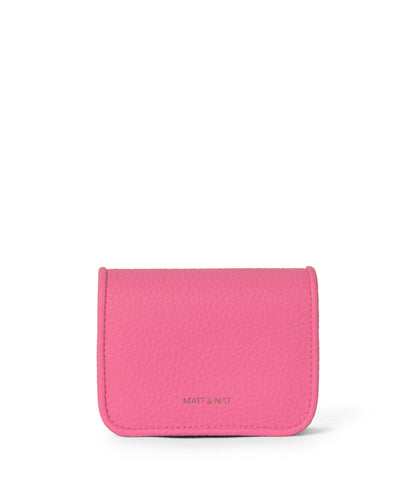 TWIGGY Vegan Wallet - Purity | Color: Pink - variant::rosebud